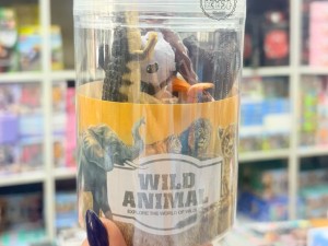 ست فیگور حیوانات وحشی 6 عددی مدل Wild Animal