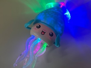 عروسک موزیکال و چراغ‌دار اختاپوس متحرک مدل Squid