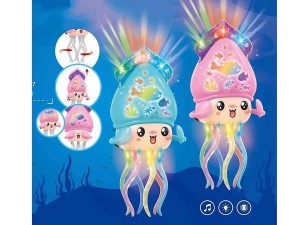 عروسک موزیکال و چراغ‌دار اختاپوس متحرک مدل Squid