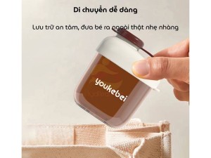 ظرف نگهدارنده شیر خشک و انبار غذا جیبی و کوچک youkebei