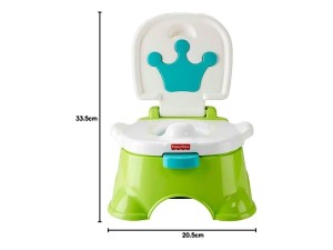 قصری موزیکال (توالت فرنگی) کودک طرح تاج fisher price
