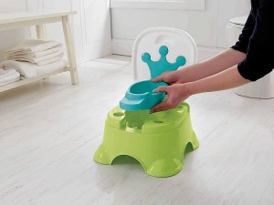 قصری موزیکال (توالت فرنگی) کودک طرح تاج fisher price