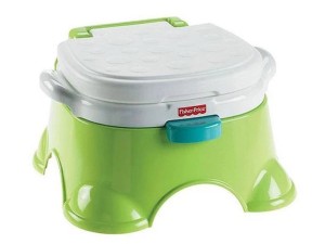 قصری موزیکال (توالت فرنگی) کودک طرح تاج fisher price