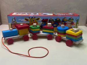 قطار چوبی مونته سوری اشکال totoyo