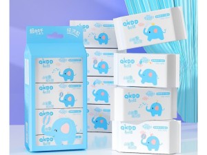 دستمال مرطوب بچگانه 8 برگی (سایز کوچک)
