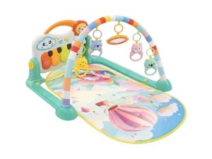 تشک بازی موزیکال نوزادی چند منظوره طرح بالن مدل Piano Fitness Rack هانگر huanger
