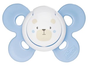 پستانک ارتودنسی سیلیکونی دو عددی پسرانه 6-2  ماه مدل physio forma comfort چیکو chicco