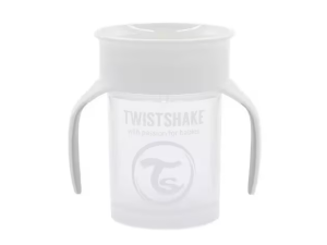 لیوان 360 درجه دسته دار حجم 230 میلی لیتر TWISTSHAKE