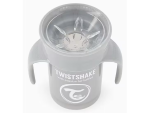 لیوان 360 درجه دسته دار حجم 230 میلی لیتر TWISTSHAKE