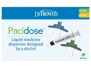سرنگ داروخوری پستانکی با دو سایز متفاوت  دکتر براون  Dr browns