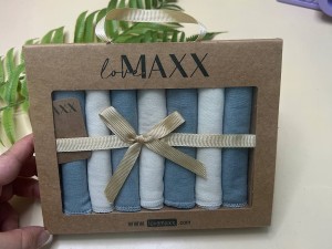 پک دستمال دهان 7 عددی نوزادی لاو مکث love maxx
