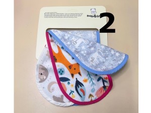 دستمال آروغ گیر نوزادی 3 عددی بیبی فور لایف BABY 4 LIFE