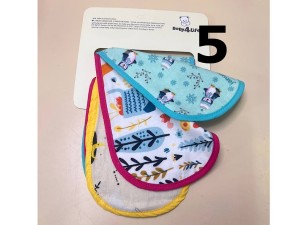 دستمال آروغ گیر نوزادی 3 عددی بیبی فور لایف BABY 4 LIFE