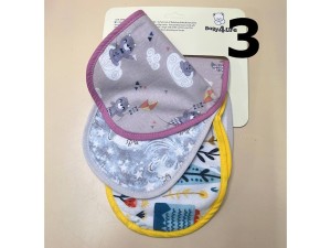 دستمال آروغ گیر نوزادی 3 عددی بیبی فور لایف BABY 4 LIFE