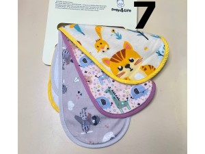 دستمال آروغ گیر نوزادی 3 عددی بیبی فور لایف BABY 4 LIFE
