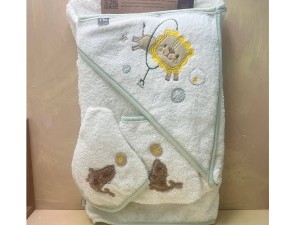 ست حوله 5 تکه طرح شیر و وال  نوزادی مادرکر  mothercare