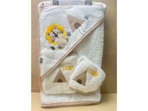 ست حوله 5 تکه طرح شیر نوزادی مادرکر mothercare