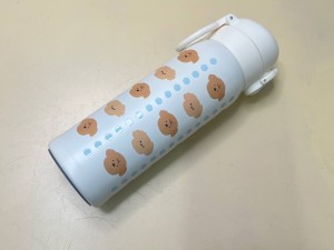 فلاسک دوکاره نی دار و آسان نوش استیل با حجم 500 میلی لیتر DIYI