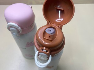 فلاسک دوکاره نی دار و آسان نوش استیل با حجم 500 میلی لیتر DIYI
