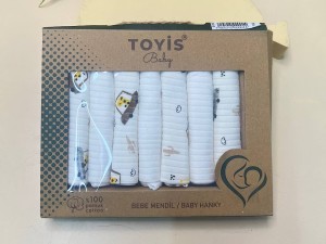 دستمال دهان نوزاد 7 عددی toyis baby