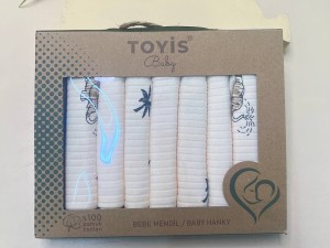 دستمال دهان نوزاد 7 عددی toyis baby