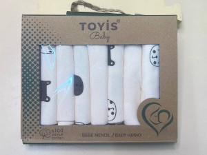 دستمال دهان نوزاد 7 عددی toyis baby