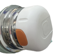 فلاسک استیل حجم 800 میلی لیتر بدنه شیار دار به همراه بند دستی VACUUM