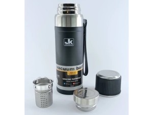 فلاسک استیل حجم 500 میلی لیتر همراه با بند دستی JK