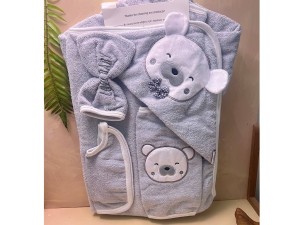 ست حوله 6  تکه طرح تدی نوزادی lovi baby