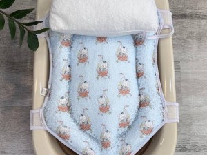 توری وان حمام نوزادی یونولیت دار طرح حیوانات دریایی balmy bebe