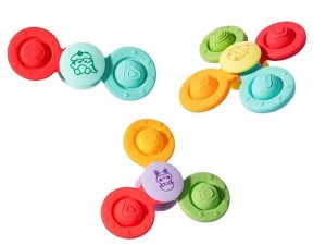 اسپینر چسبان پاپتی 3 عددی تمام سیلیکونی اسباب بازی SPINNING TOYS