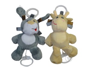 عروسک نخ کش موزیکال طرح حیوانات x.q.toy