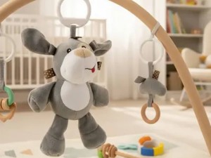 عروسک نخ کش موزیکال طرح حیوانات x.q.toy