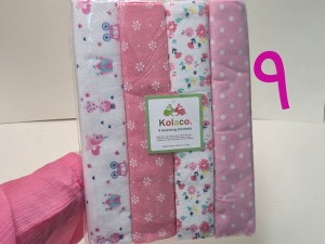خشک کن نوزادی دخترانه سایز بزرگ 4 عددی کولاکو kolaco