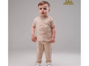 بلوز آستین کوتاه نوزادی طرح cubbie نی نی سان nini sun