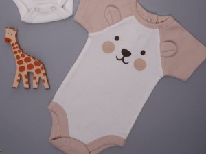 بادی آستین کوتاه نوزادی  cubbie نی نی سان nini sun