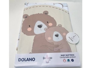زیرانداز تعویض 70*60 نوزادی طرح دار دولانو dolano