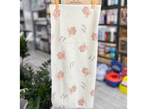 زیرانداز تعویض 80*120 سانتی متر ضد آب  پارچه ای چاپدار