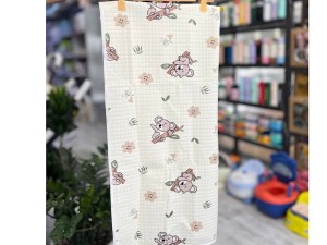 زیرانداز تعویض 80*120 سانتی متر ضد آب  پارچه ای چاپدار
