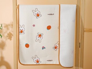 زیرانداز تعویض 80*120 سانتی متر ضد آب  پارچه ای چاپدار