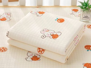 زیرانداز تعویض70*100  سانتی متر ضد آب نانو  پارچه ای چاپدار