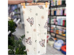 زیرانداز تعویض70*100  سانتی متر ضد آب  پارچه ای چاپدار