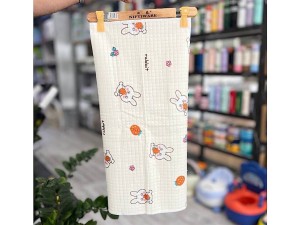 زیرانداز تعویض70*100  سانتی متر ضد آب  پارچه ای چاپدار