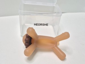 دندانگیر سیلیکونی نوزادی طرح شیر HEORSHE