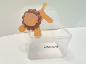 دندانگیر سیلیکونی نوزادی طرح شیر HEORSHE