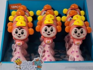 جغجغه دستی موزیکال و چراغدار cute shaker