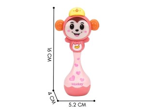 جغجغه دستی موزیکال و چراغدار cute shaker