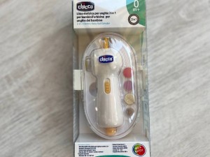 سوهان برقی چراغ دار و ناخن گیر نوزاد و کودک چیکو chicco