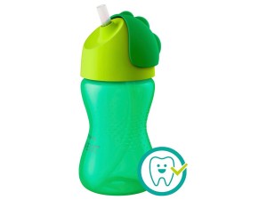 لیوان ضد چکه نی دار 300ml اونت avent
