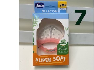 دندانگیر سیلیکونی بسیار نرم نوزادی +2 ماه چیکو CHICCO
